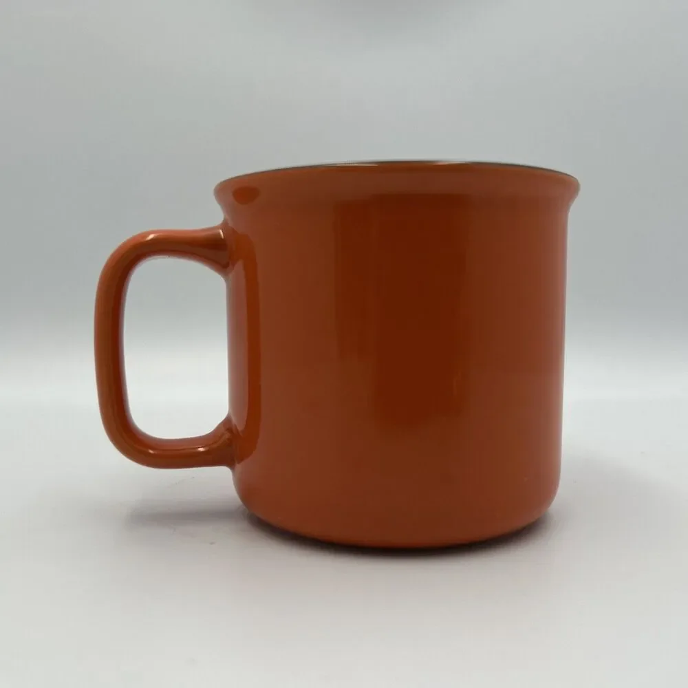 Bulleit Frontier Whiskey 10 oz Mug Cup, Orange - Bourbon, Coffee, Tea, Campfires